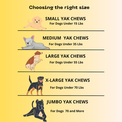 All Natural Himalayan Yak Cheese Dog Chews